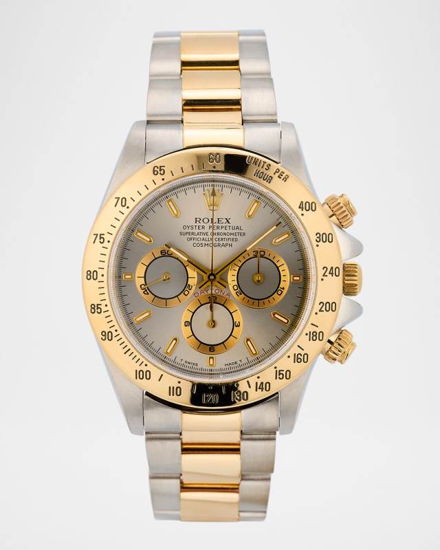 Rolex Stainless Steel and 18K Yellow Gold Daytona 40mm Vintage 1997 Watch